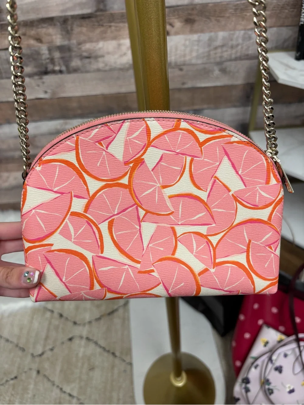 Kate Spade Pink Grapefruit Crossbody OS